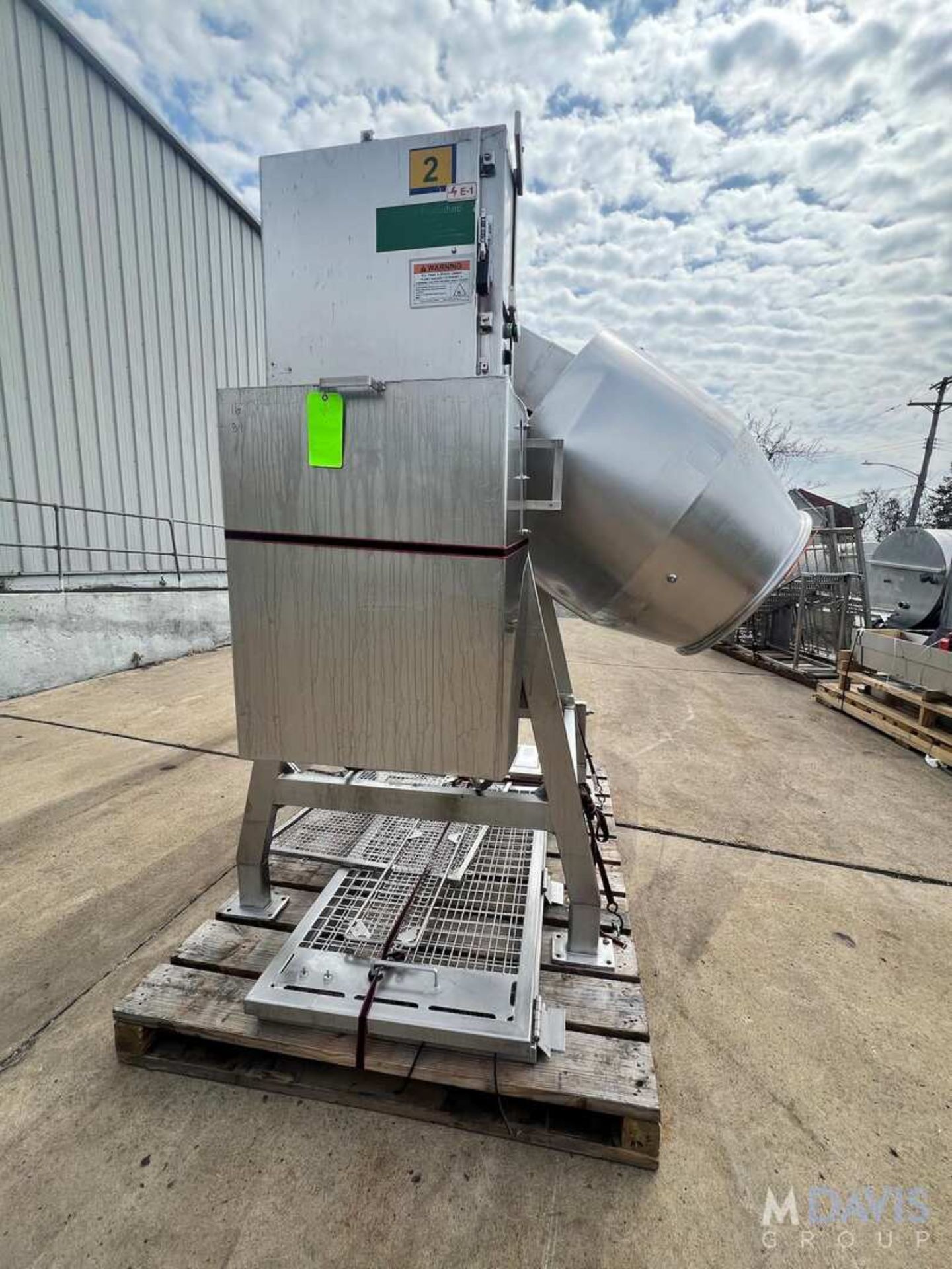 S/S CONTINUOUS ROTARY COATING DRUM / TUMBLE MIXER (INVENTORY # ) (LOCATED @ MDG SHOWROOM - PITTSBU - Image 9 of 15
