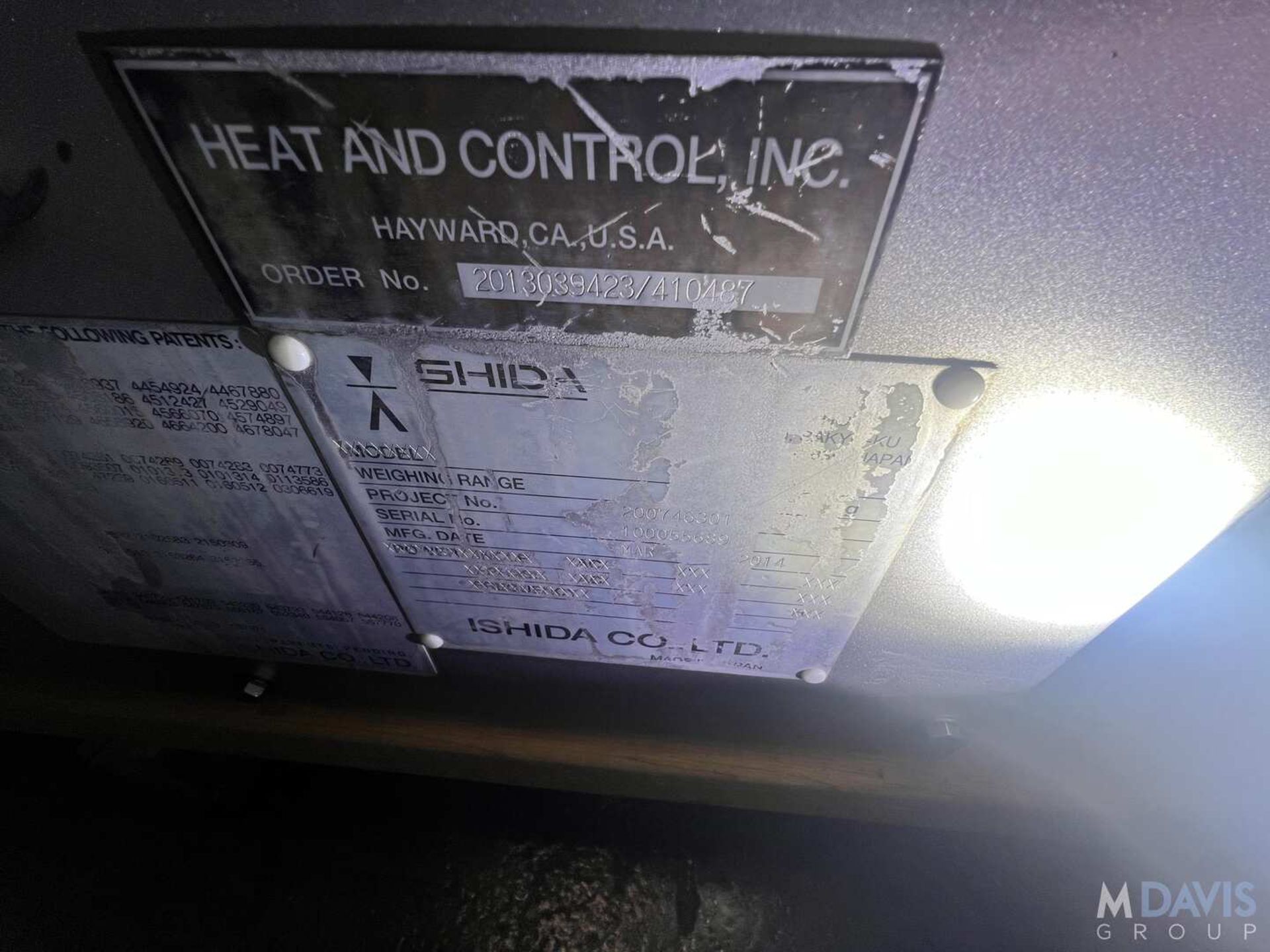 2014 ISHIDA 14-BUCKET ROTARY SCALE, S/N 200746301, MODEL CCW-RV-214W-1S/30-HORDER NUMBER 2013039423 - Image 7 of 23