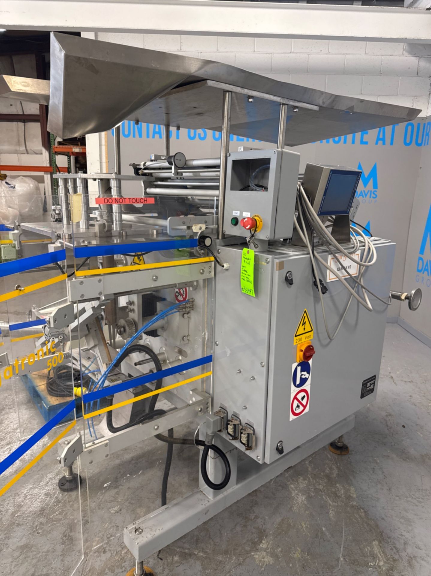 ILAPAK VERTICAL FORM FILL & SEAL MACHINE (VFFS) with All Fill Auger Filler - Image 4 of 18