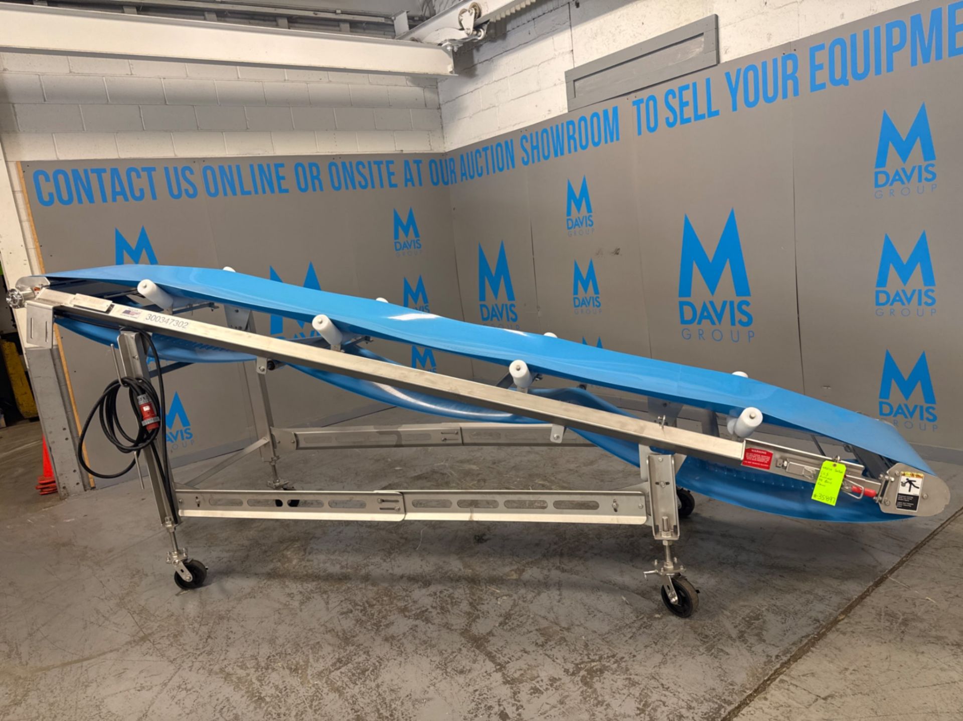 CCS / SMALLEY INCLINED S/S BELT CONVEYOR