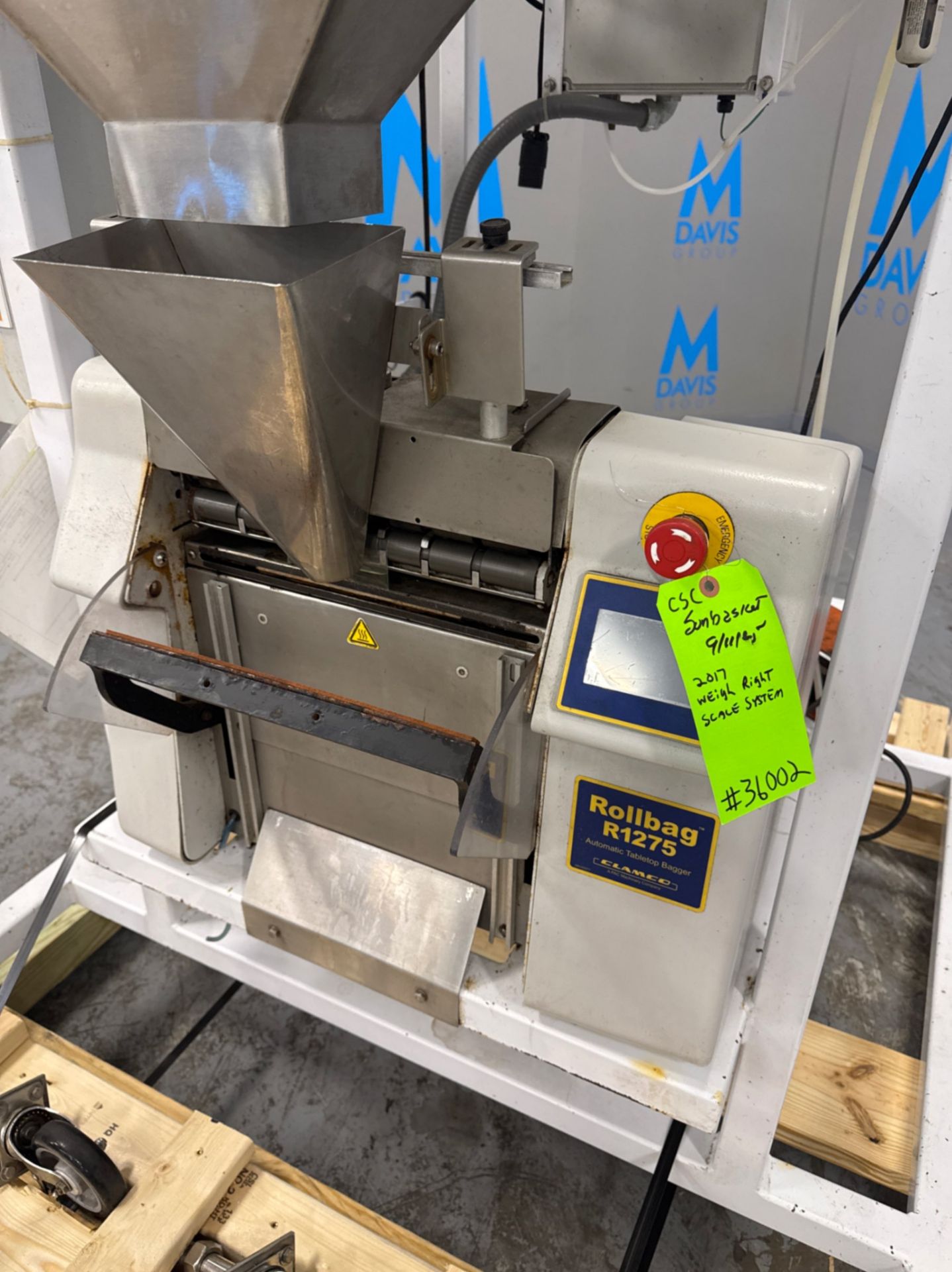 Weigh Right Scale System with Bagger - Image 8 of 11