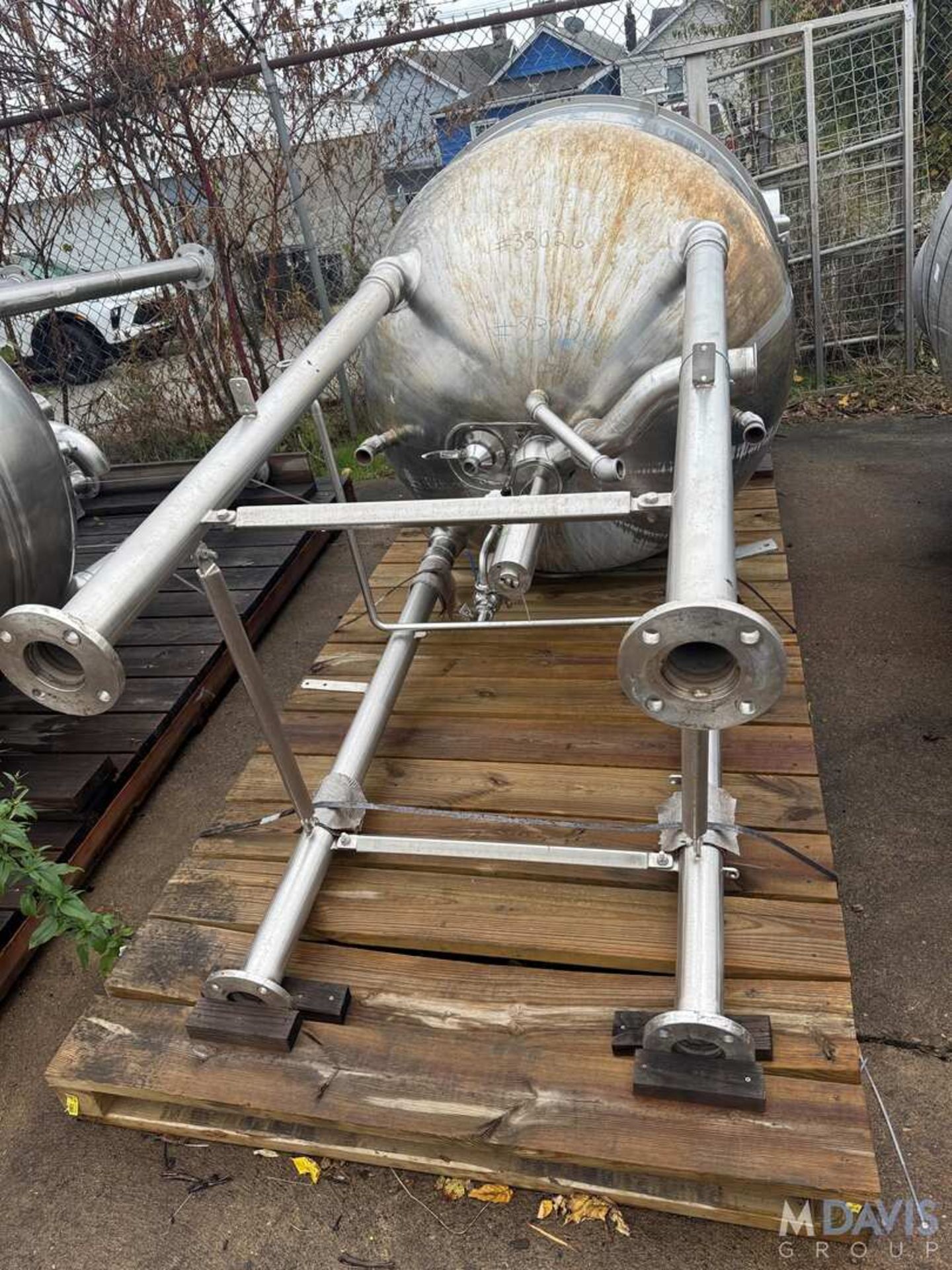 GROEN 300 GAL. DOUBLE MOTION JACKETED S/S KETTLE - Image 3 of 10