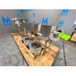 STRAIGHT SECTION OF B OSTON CONVEYOR WITH (3) ROLLS OF INTRALOX STYLE CONVEYOR, APPROX. 63 IN. L X 1