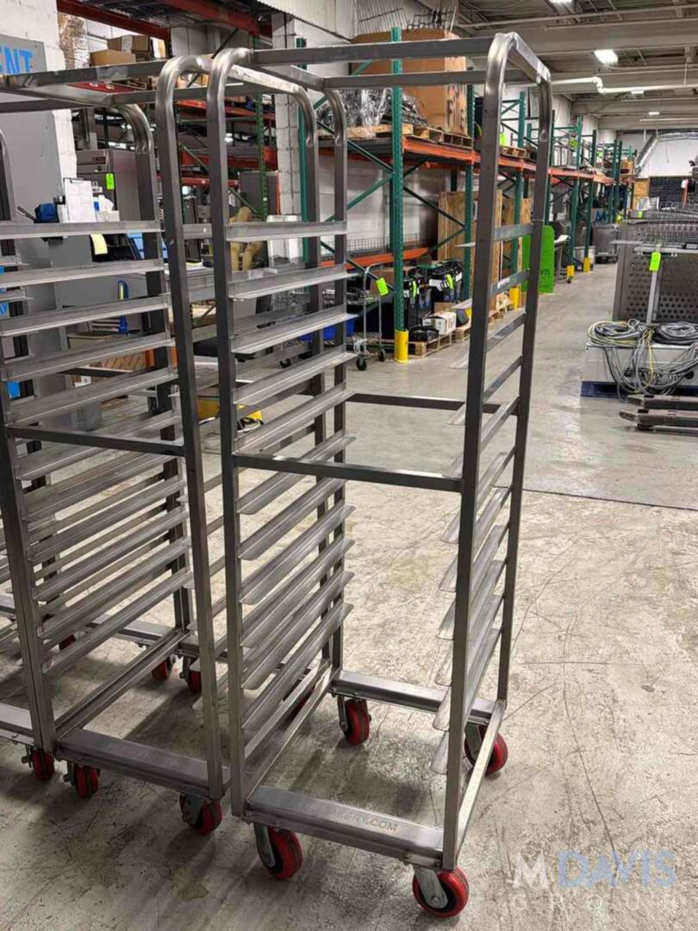 LOT OF (15) FME S/S BAKERY RACKS - Image 4 of 8