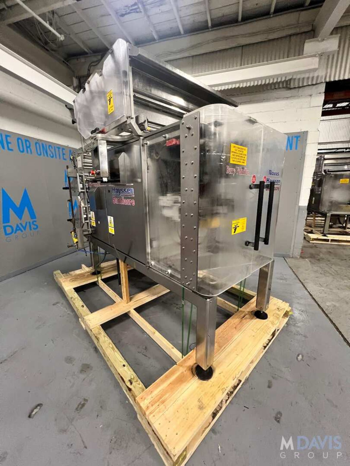 BARRY-WEHMILLER HAYSSEN SANDIACRE VERTICAL FORM FILL SEAL BAGGER, MODEL NOVUS 350, S/N (INVENTORY # - Image 6 of 11