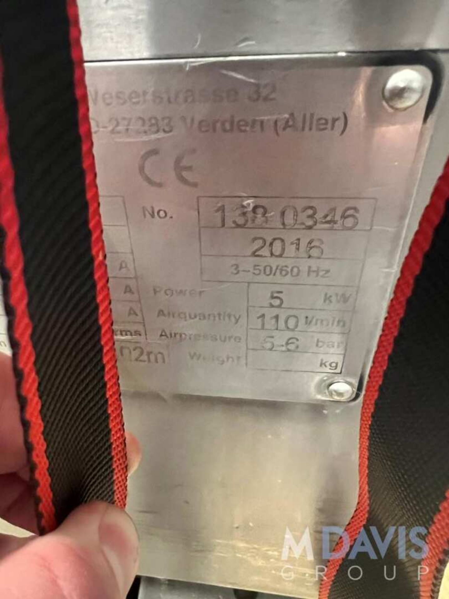 VEMAG VACUUM STUFFER (INVENTORY # ) (LOCATED @ MDG SHOWROOM - PITTSBURGH, PA) (RIGGING, HANDLING, - Image 7 of 9