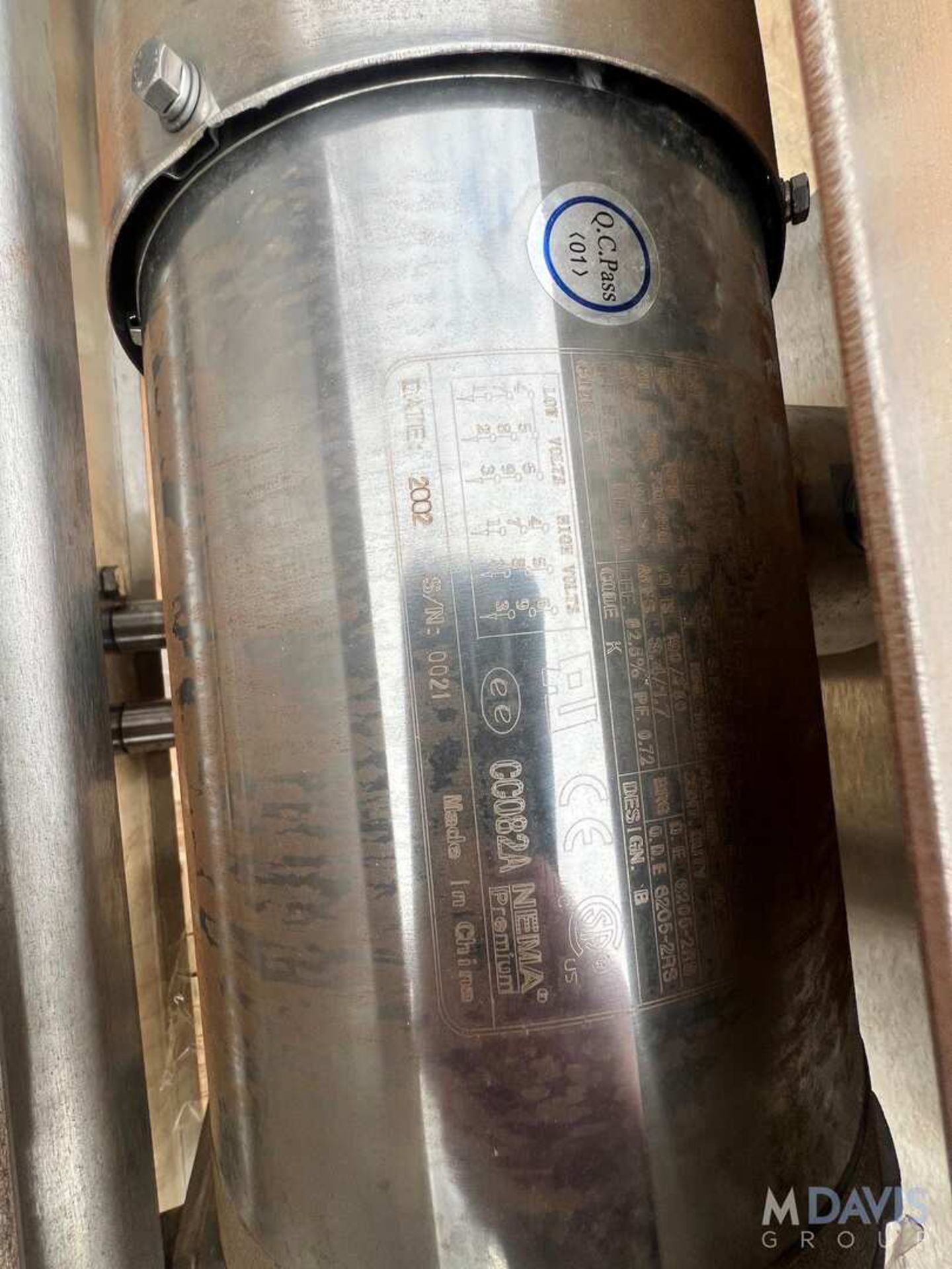 NEW BOSTON CONVEYOR AND AUTOMOTION S/S CONVEYOR WITH SWITCH, APPROX. 203 IN. L X 30 IN. W (INVENTO - Image 14 of 16