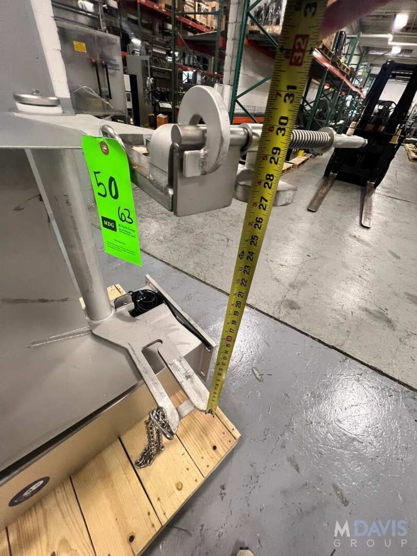 MEPACO S/S TOTE / BUGGY COLUMN LIFT / DUMP, MODEL CD1000, S/N 6594-6, 600 LB CAPACITY (INVENTORY # - Image 15 of 16