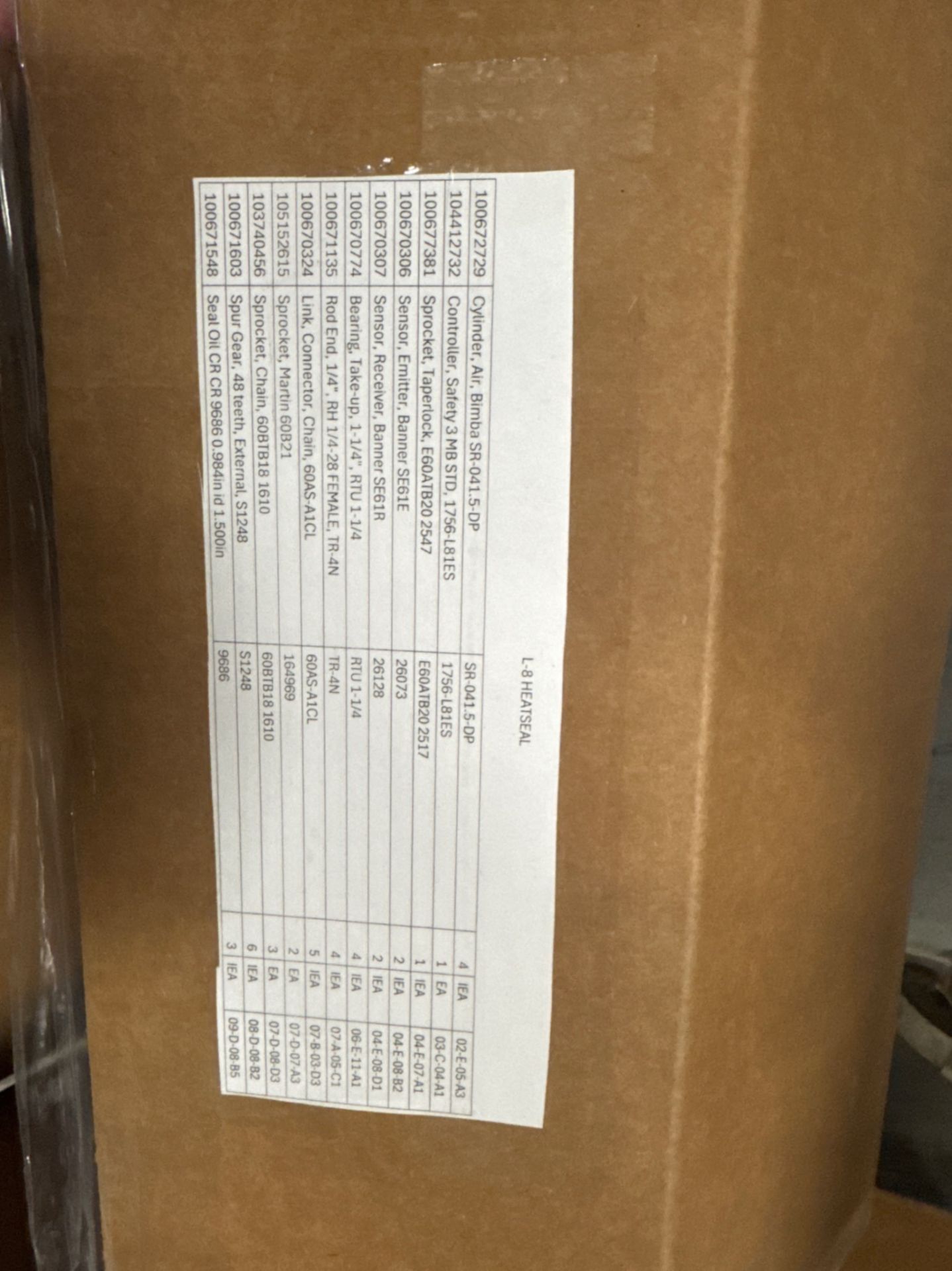 HEATSEAL PARTS - Image 13 of 15