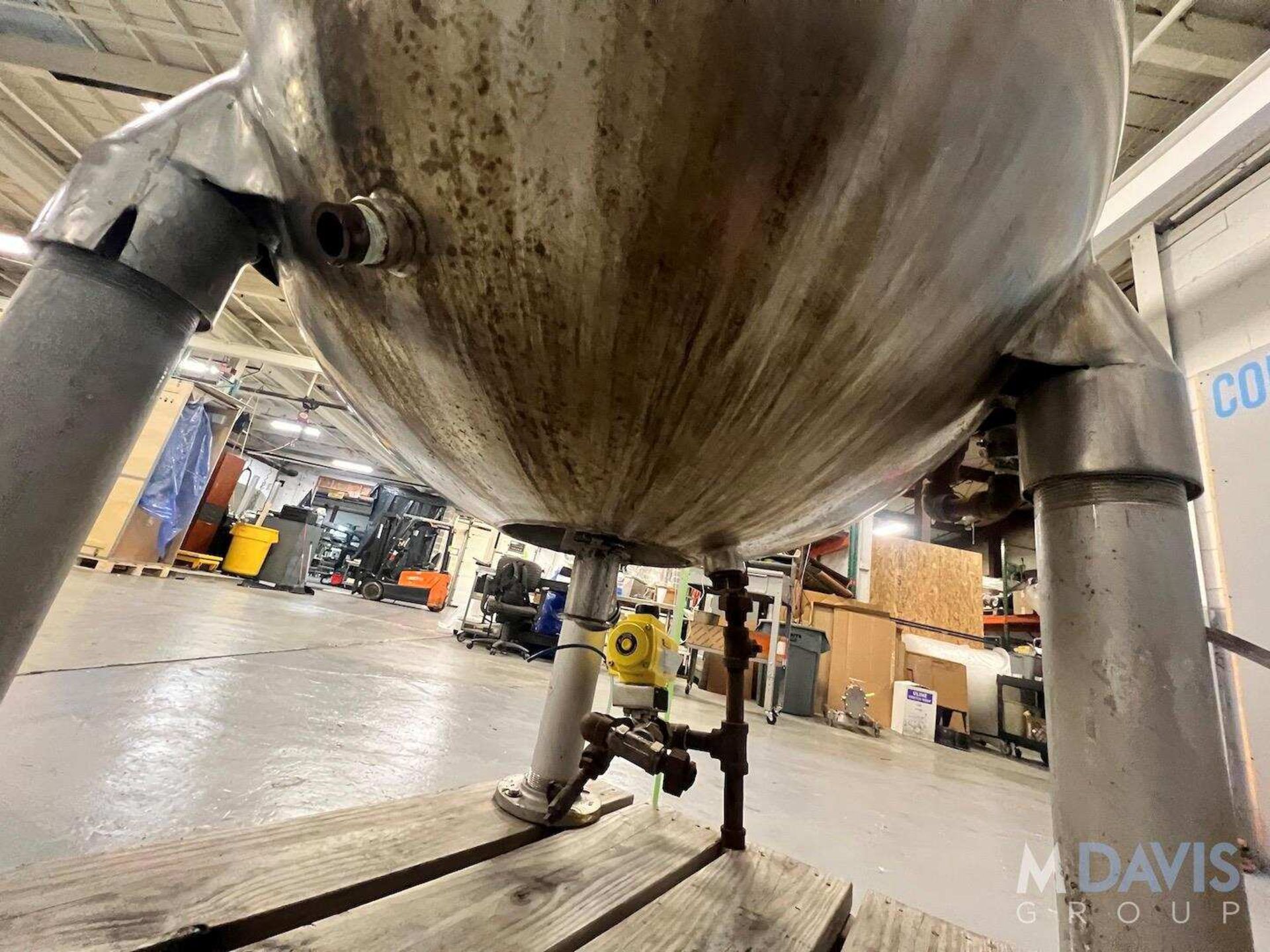 GROEN S/S DUAL MOTION JACKETED KETTLE, SWEEP SCRAPE AGITATION AND PROP STYLE AGITATION (INVENTORY # - Image 27 of 27