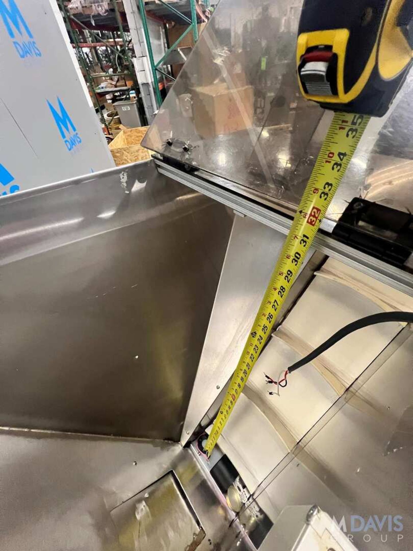 FEED SYSTEMS BOTTLE HOPPER WITH CLEATED ELEVATING CONVEYOR, MODEL FS-B, S/N 1151, APPROX. 20 IN. W X - Image 3 of 10