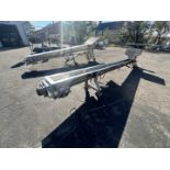 14 FT L PORTABLE INCLINED S/S AUGER CONVEYOR