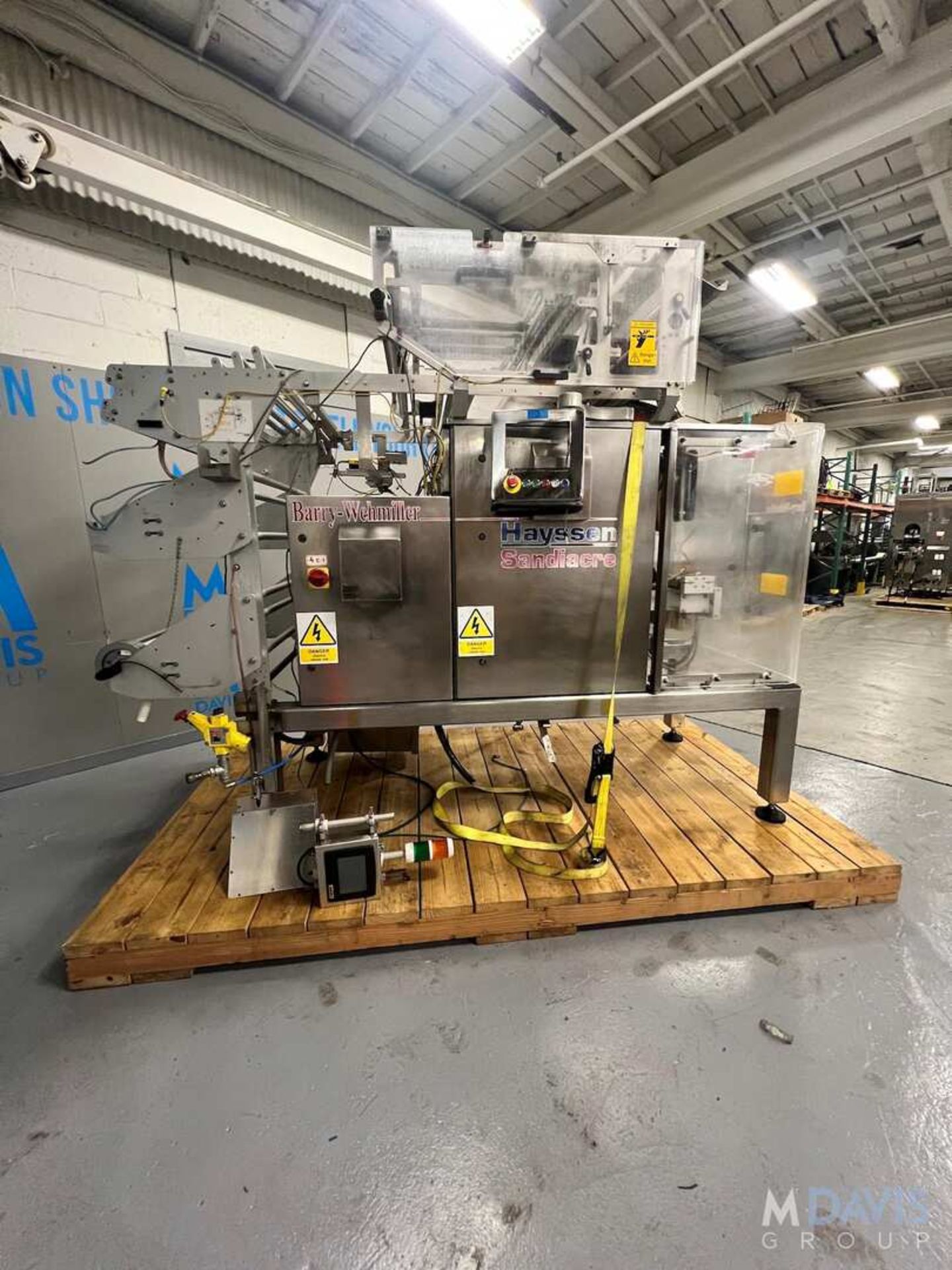 BARRY-WEHMILLER HAYSSEN SANDIACRE VERTICAL FORM FILL SEAL BAGGER, MODEL NOVUS 350, S/N MCHSP03461 (I - Image 3 of 12