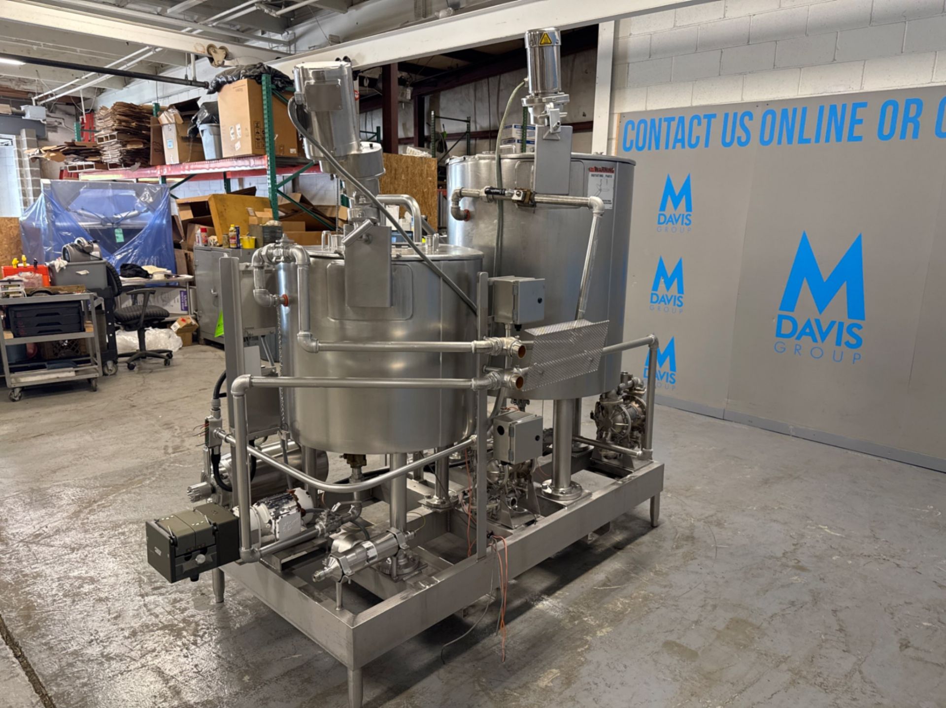 LEE 2 - TANK S/S MIXING SYSTEM ON SKID - Image 4 of 15