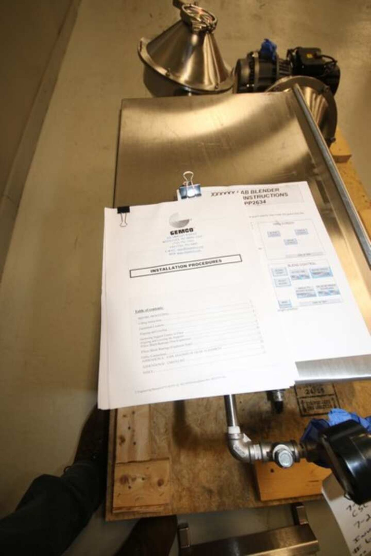 2018 Gemco S/S Laboratory Blender, S/N 022808-2, - Image 11 of 15