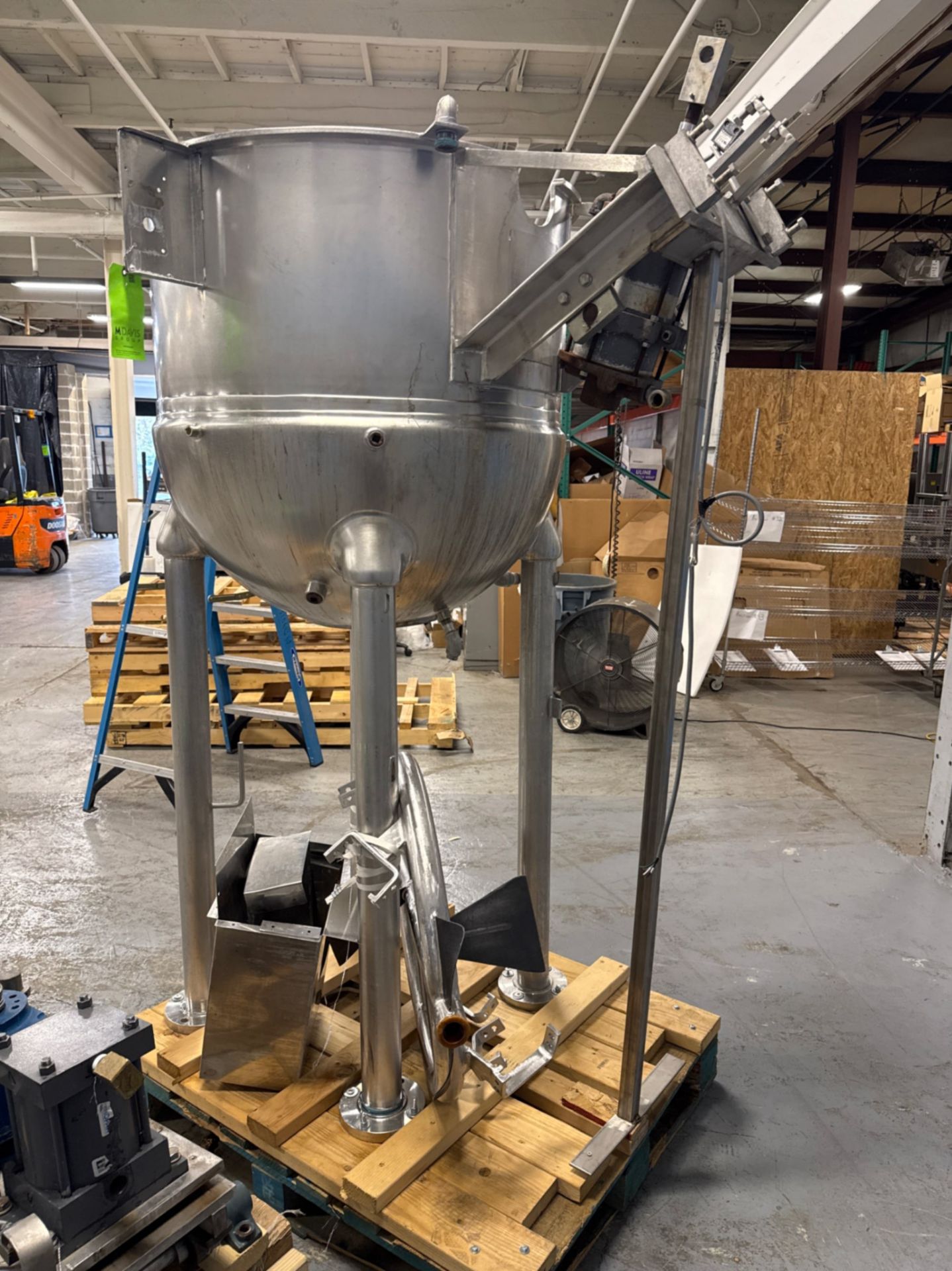 Hamilton 100 Gallon S/S Jacketed Kettle - Image 6 of 15