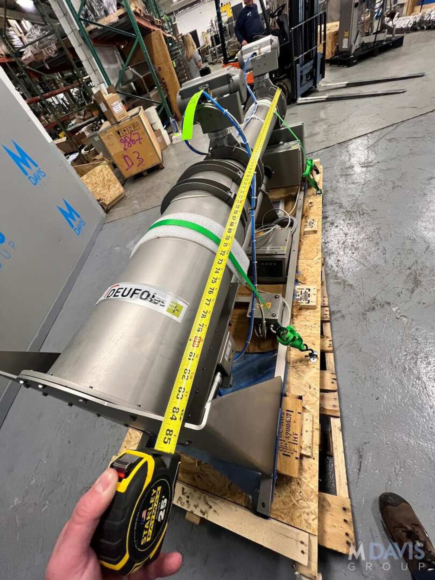 NEW FOREIGN BODY DETECTION SYSTEM INCLUDING 2020 SESOTEC FLOW THROUGH METAL DETECTOR, TYPE GF 4000-8 - Image 7 of 19