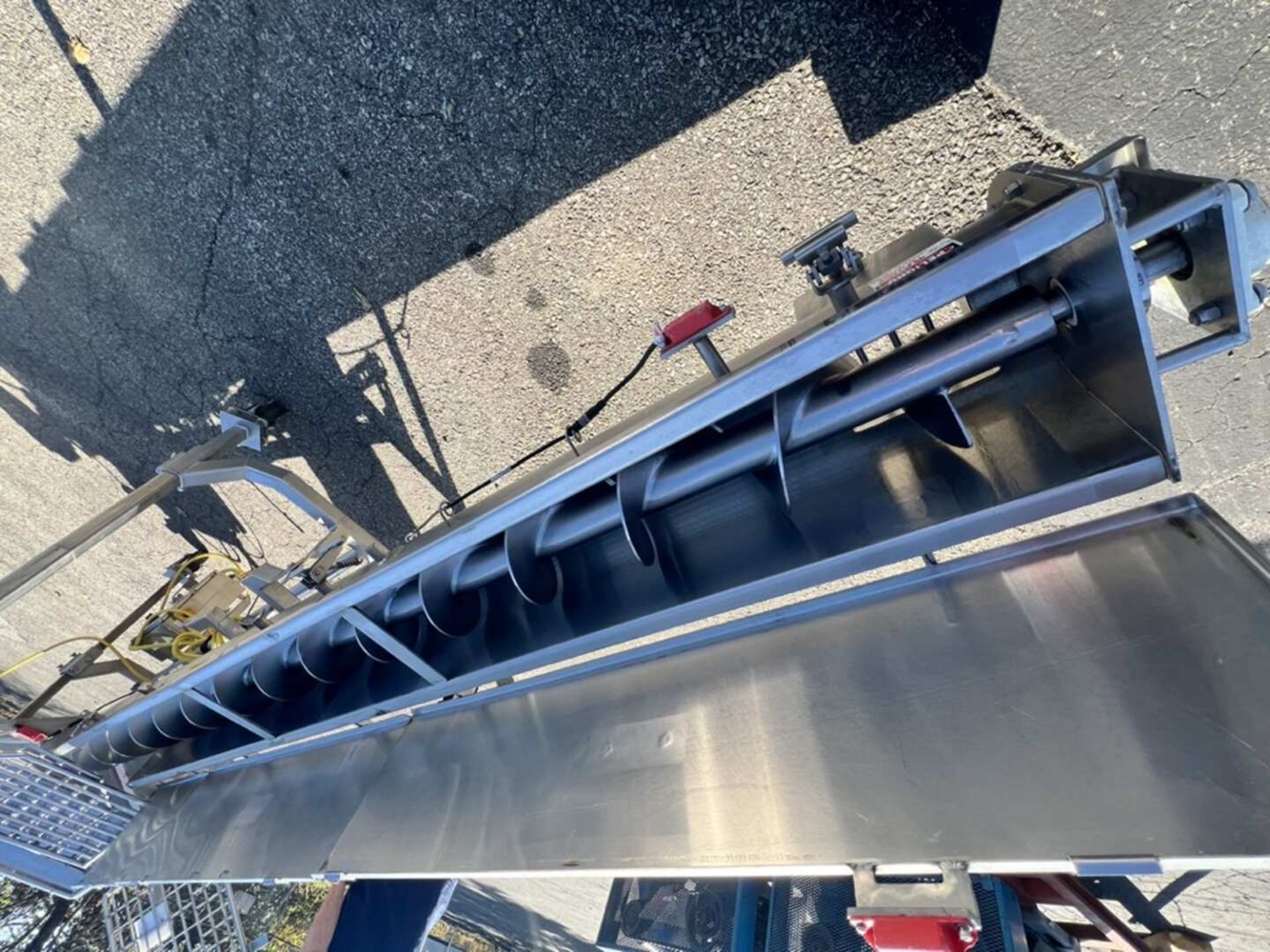 MARCHANT SCHMIDT 13 FT L PORTABLE INCLINED S/S AUGER CONVEYOR - Image 9 of 25