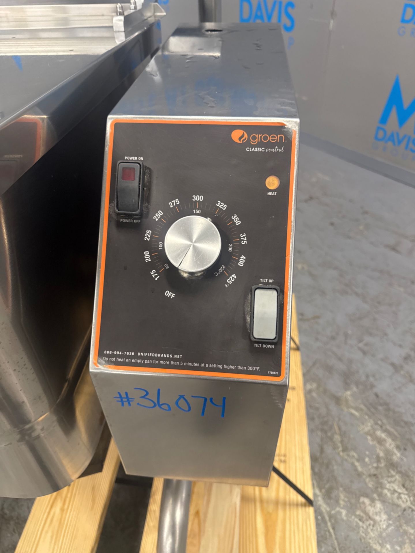 Groen Tilting Braising Pan - Image 7 of 8