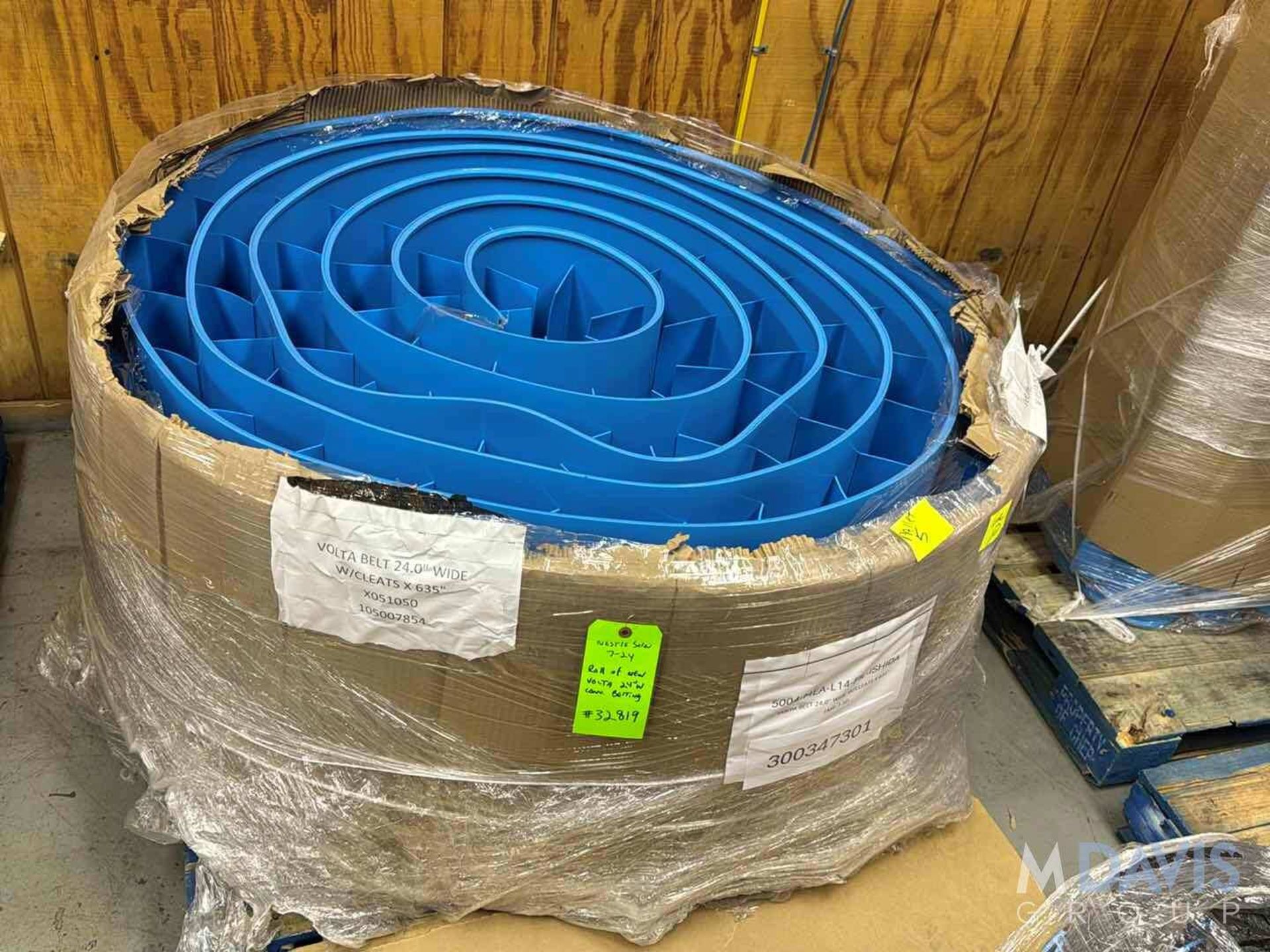 ROLL OF NEW VOLTA 24 W CONVEYOR BELTING