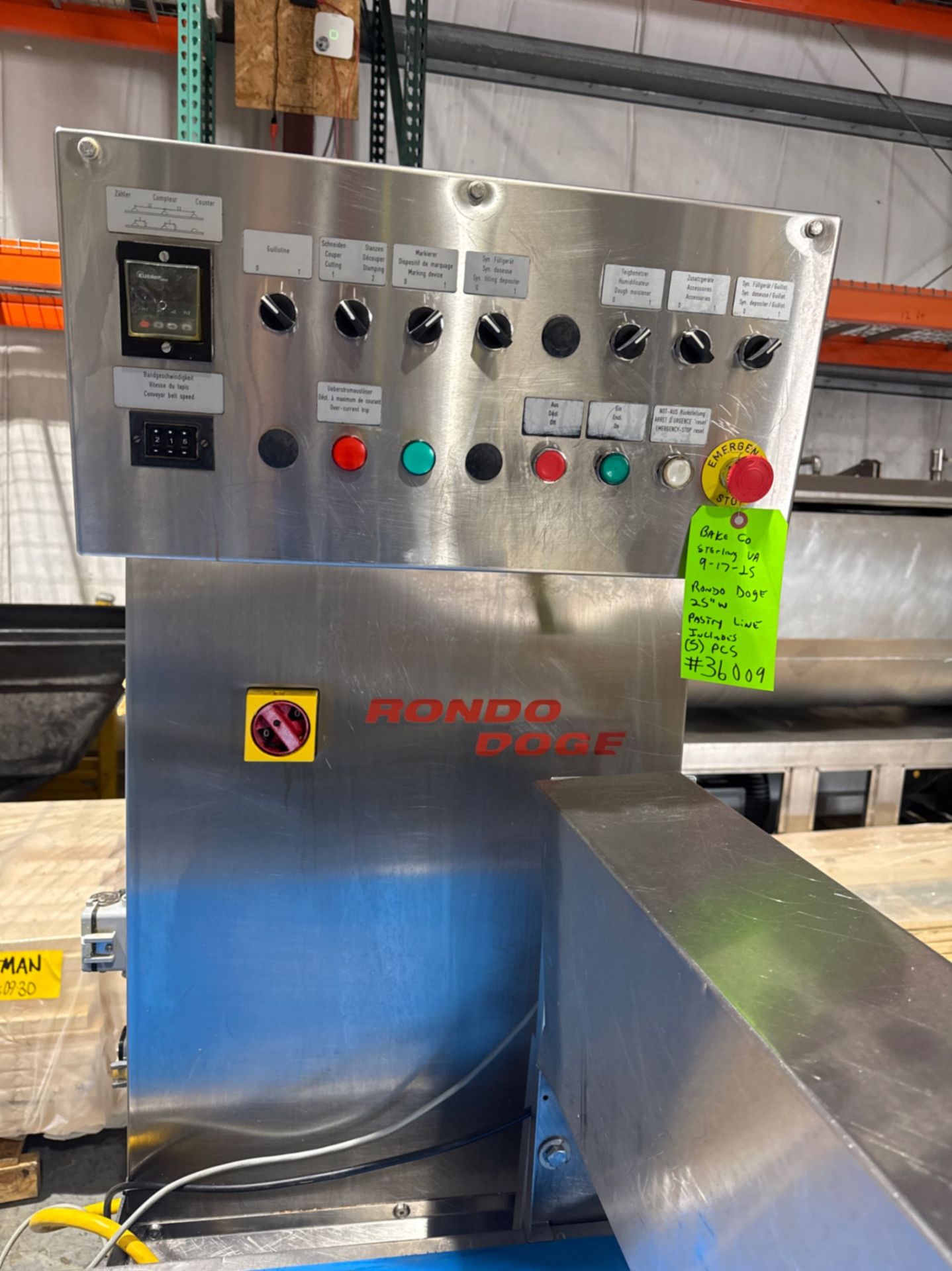 Rondo / Doge 25 W Pastry Line - Image 6 of 25