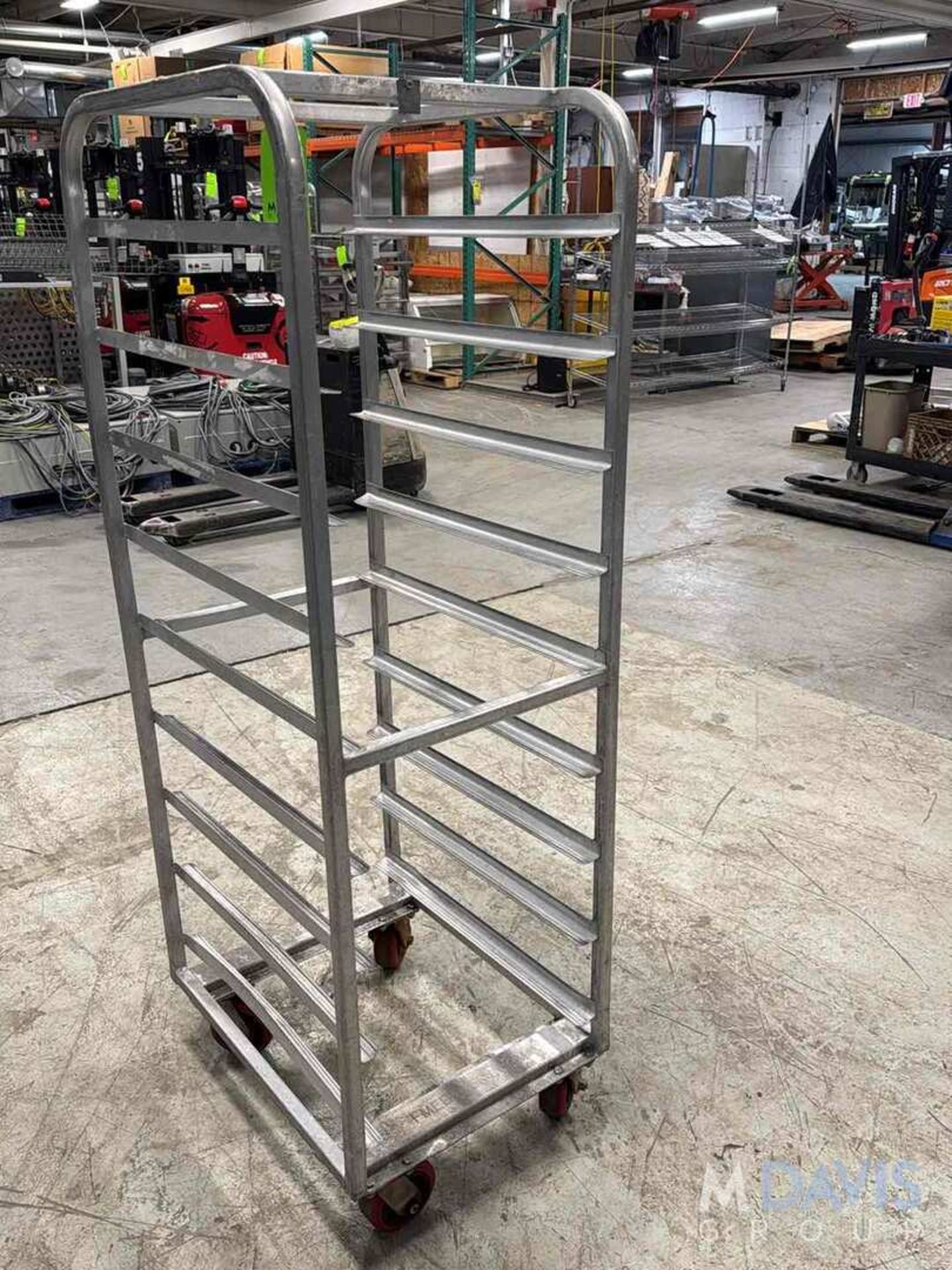 LOT OF (7) FME ALUMINUM BAKERY RACKS - Image 4 of 4