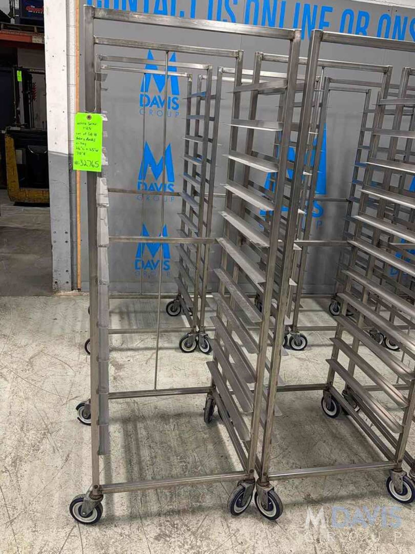LOT OF (10) S/S BAKERY RACKS - Image 2 of 6