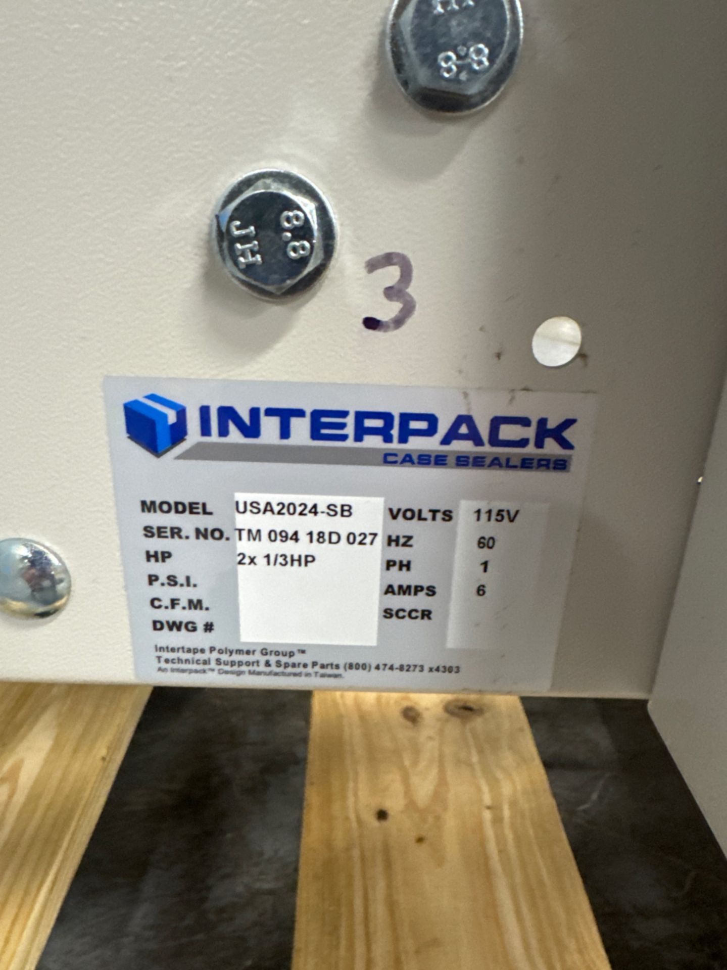 Interpack Top & Bottom Adjustable Case Sealer - Image 8 of 8