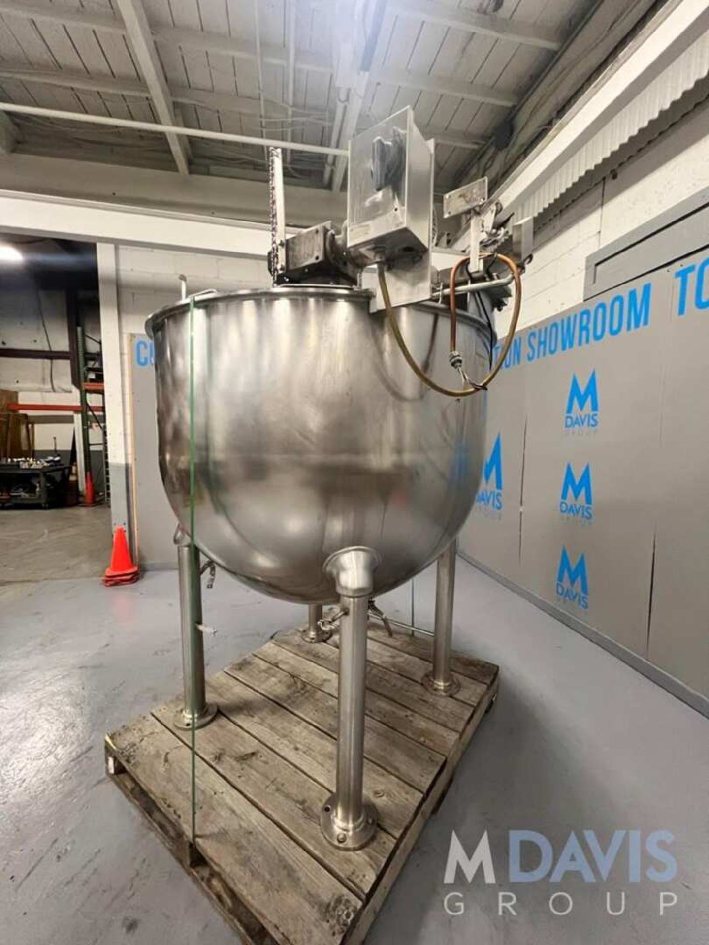 GROEN S/S KETTLE WITH SWEEP SCRAPE AGITATION (INVENTORY # ) (LOCATED @ MDG SHOWROOM - PITTSBURGH, - Image 3 of 15