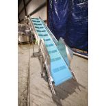 Aprox. 141" L x 13" to 86" H Portable S/S Belt