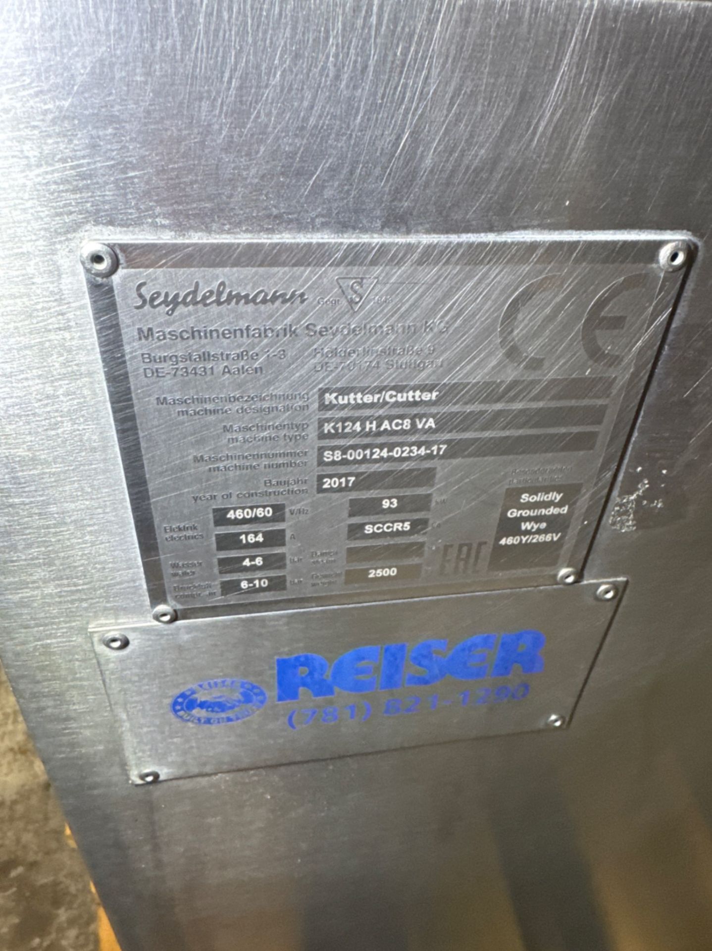 SEYDELMANN VACUUM BOWL CUTTER - Image 10 of 13