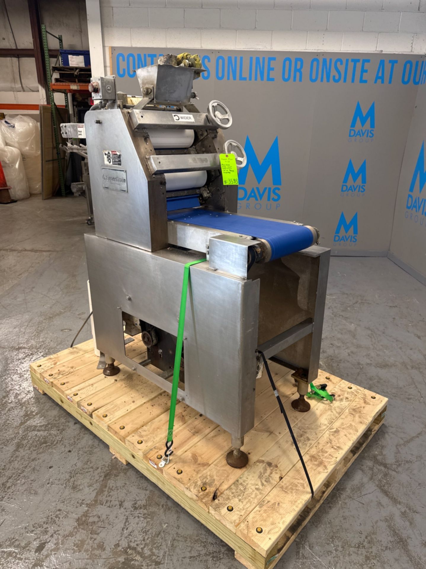 Peerless Machinery Corp. Supergrain 12 W Dough Sheeter