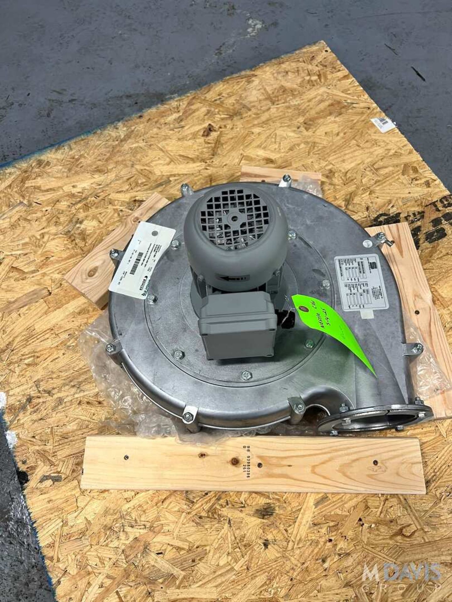NEW 2020 STAFA WIRZVENTILATOR BLOWER / CENTRIFUGAL FAN, TYPE MKV009-001218-00, S/N 8789970010001, AP - Image 2 of 5