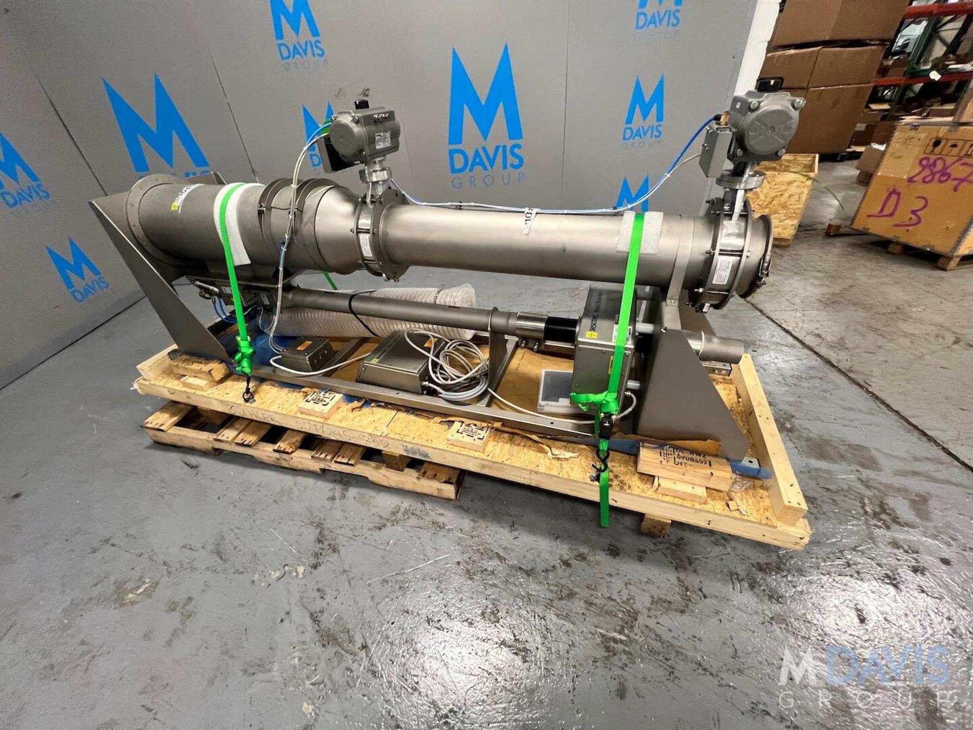 NEW FOREIGN BODY DETECTION SYSTEM INCLUDING 2020 SESOTEC FLOW THROUGH METAL DETECTOR, TYPE GF 4000-8 - Image 2 of 19