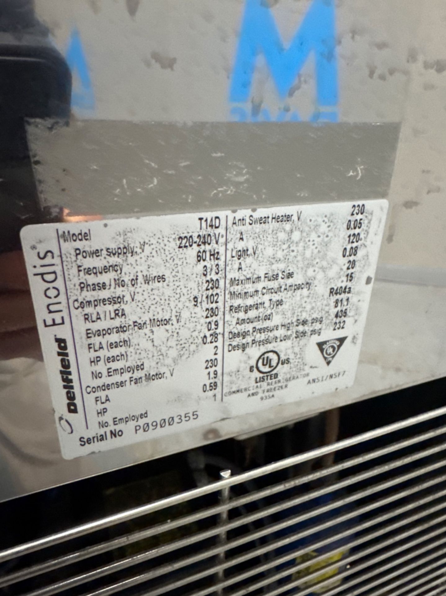 Delfield / Convochill Blast Chiller / Shock Freezer - Image 8 of 8