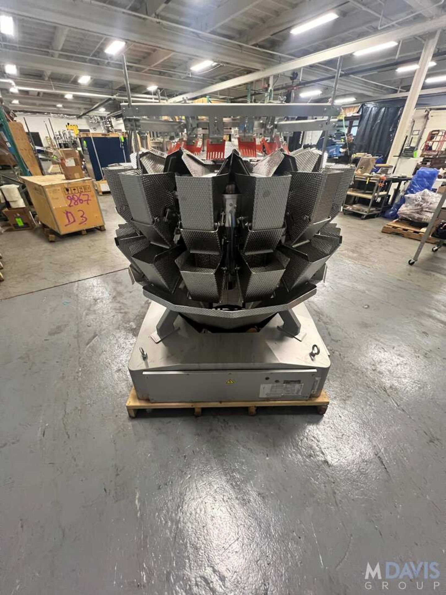 2014 ISHIDA 14-BUCKET ROTARY SCALE, S/N 200746301, MODEL CCW-RV-214W-1S/30-HORDER NUMBER 2013039423 - Image 11 of 23