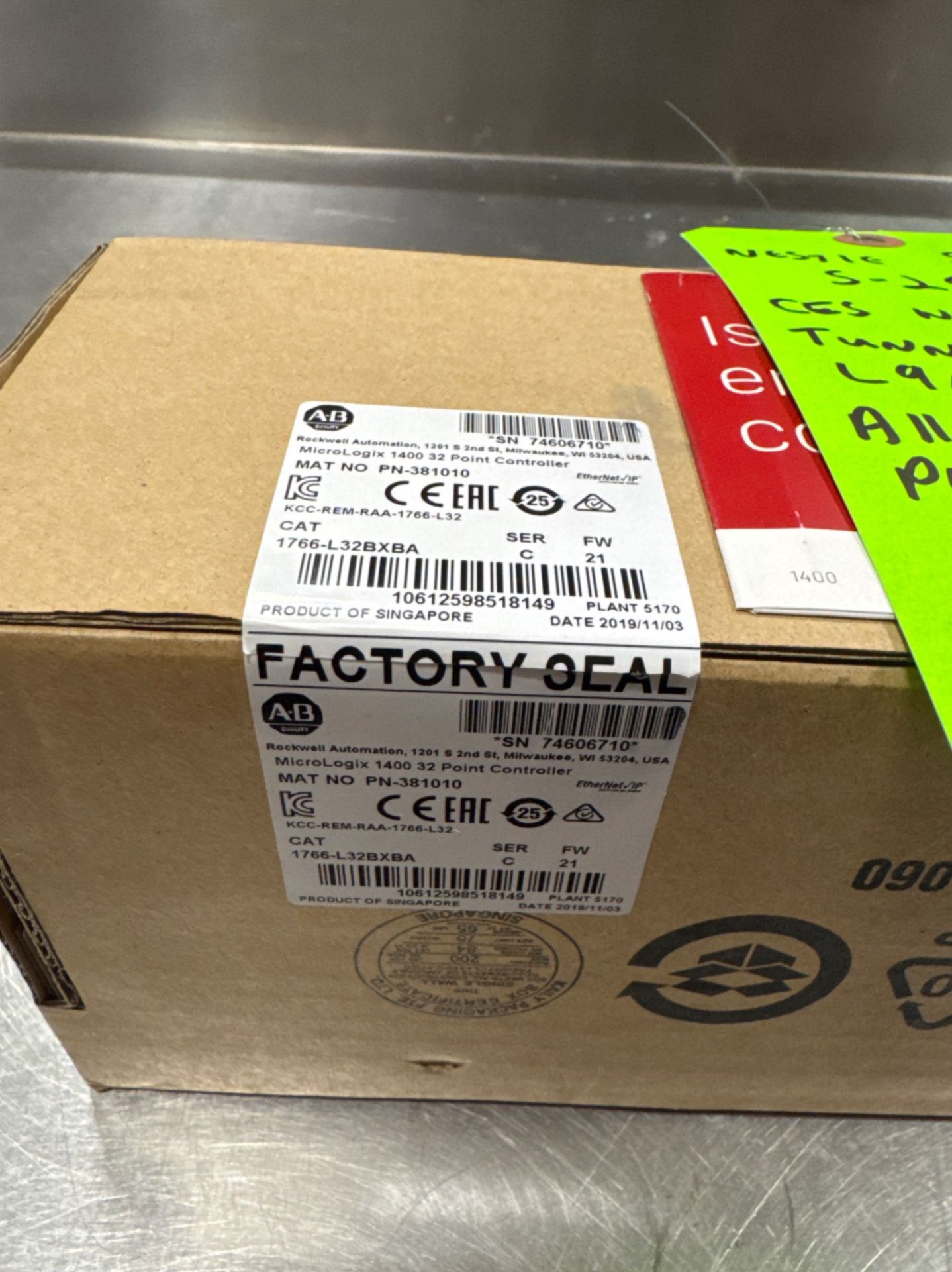 CES NITROGEN TUNNEL PARTS (LINE #9A) - Image 2 of 2