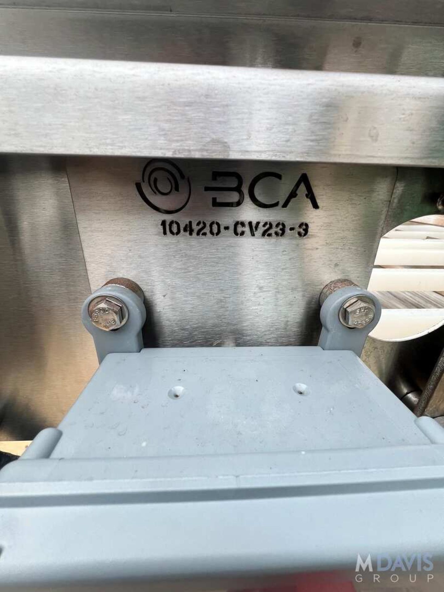 NEW BOSTON CONVEYOR AND AUTOMOTION S/S CONVEYOR WITH SWITCH, APPROX. 203 IN. L X 30 IN. W (INVENTO - Image 7 of 16