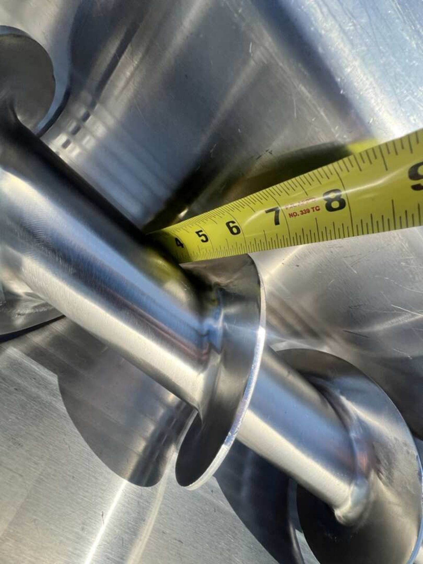 14 FT L PORTABLE INCLINED S/S AUGER CONVEYOR - Image 20 of 27