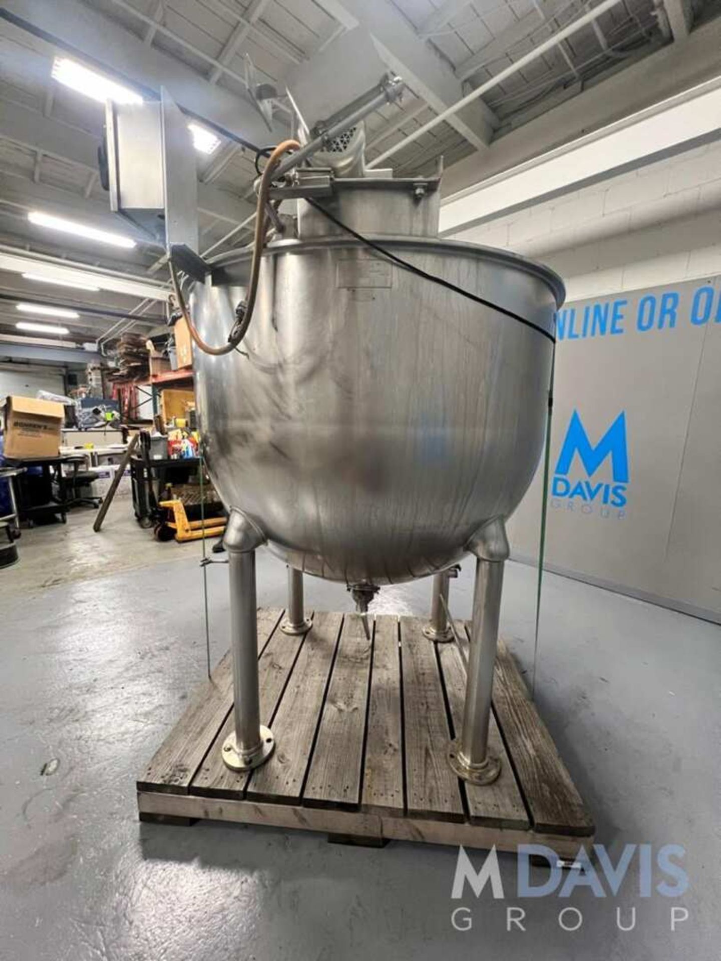 GROEN S/S KETTLE WITH SWEEP SCRAPE AGITATION (INVENTORY # ) (LOCATED @ MDG SHOWROOM - PITTSBURGH, - Image 2 of 15