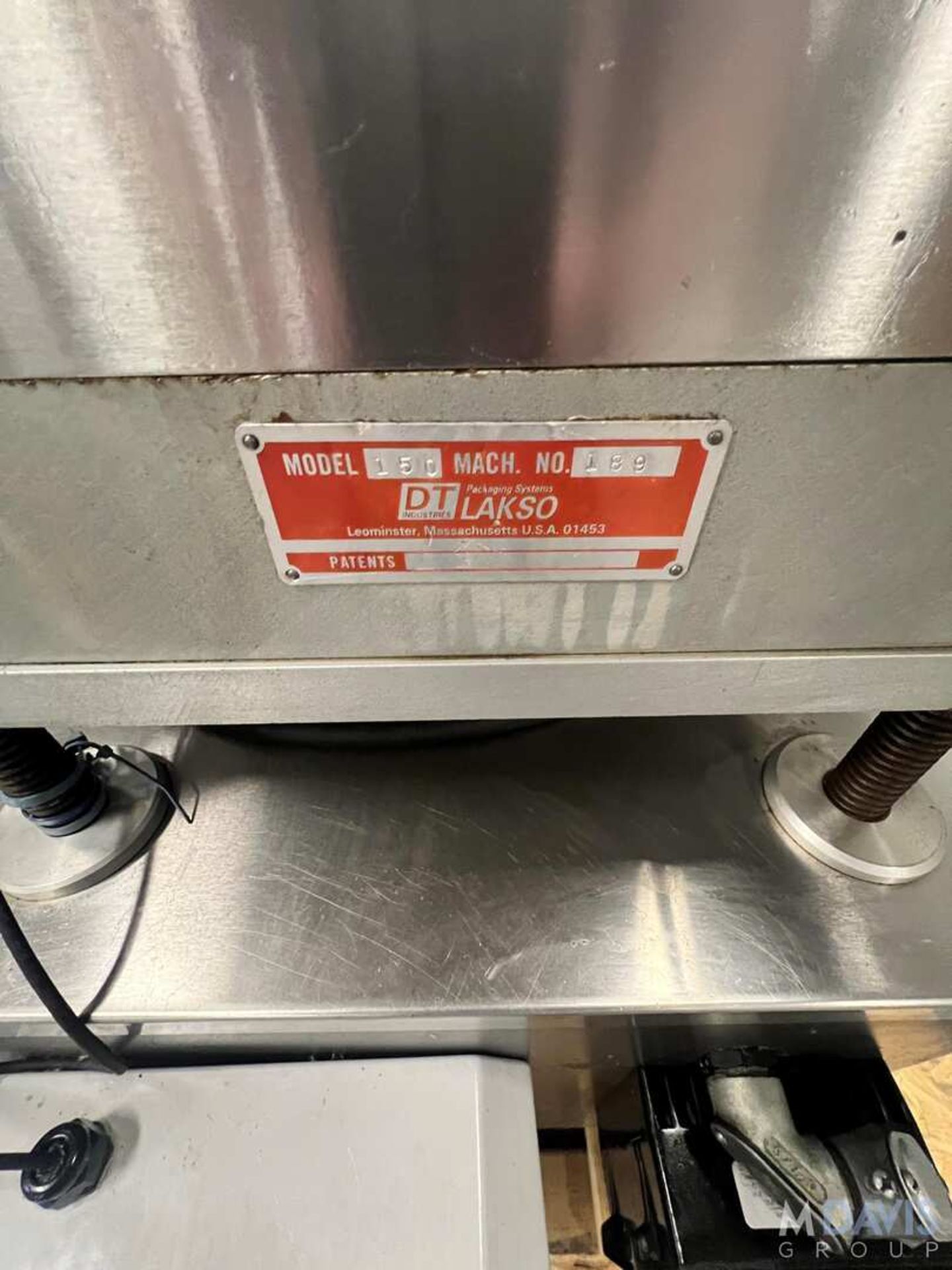 LAKSO COTTONER, MODEL 150, MACHINE NUMBER 189 (INVENTORY # ) (LOCATED @ MDG SHOWROOM - PITTSBURGH, P - Image 6 of 7