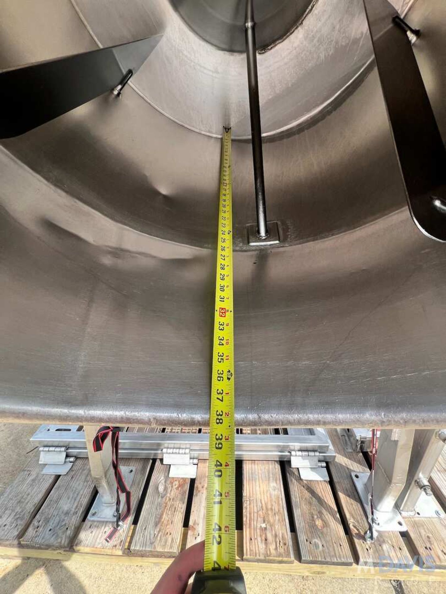 S/S CONTINUOUS ROTARY COATING DRUM / TUMBLE MIXER (INVENTORY # ) (LOCATED @ MDG SHOWROOM - PITTSBU - Image 13 of 15