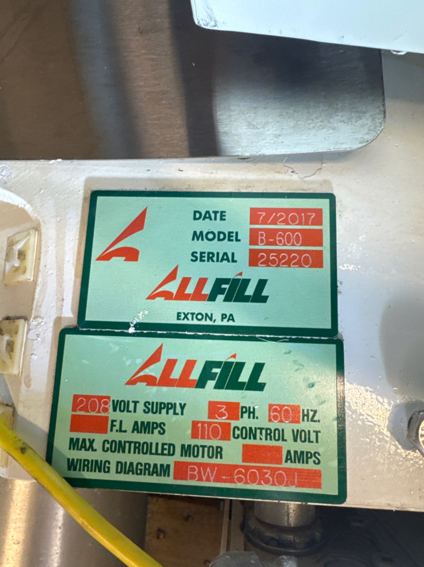 ILAPAK VERTICAL FORM FILL & SEAL MACHINE (VFFS) with All Fill Auger Filler - Image 17 of 18