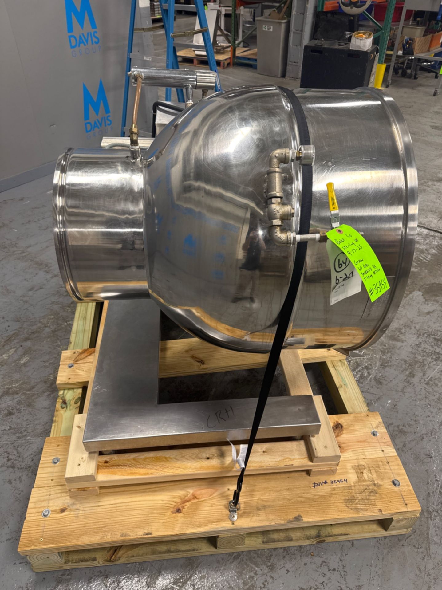 Groen 60 Gallon Jacketed S/S Tilting Kettle - Image 6 of 9