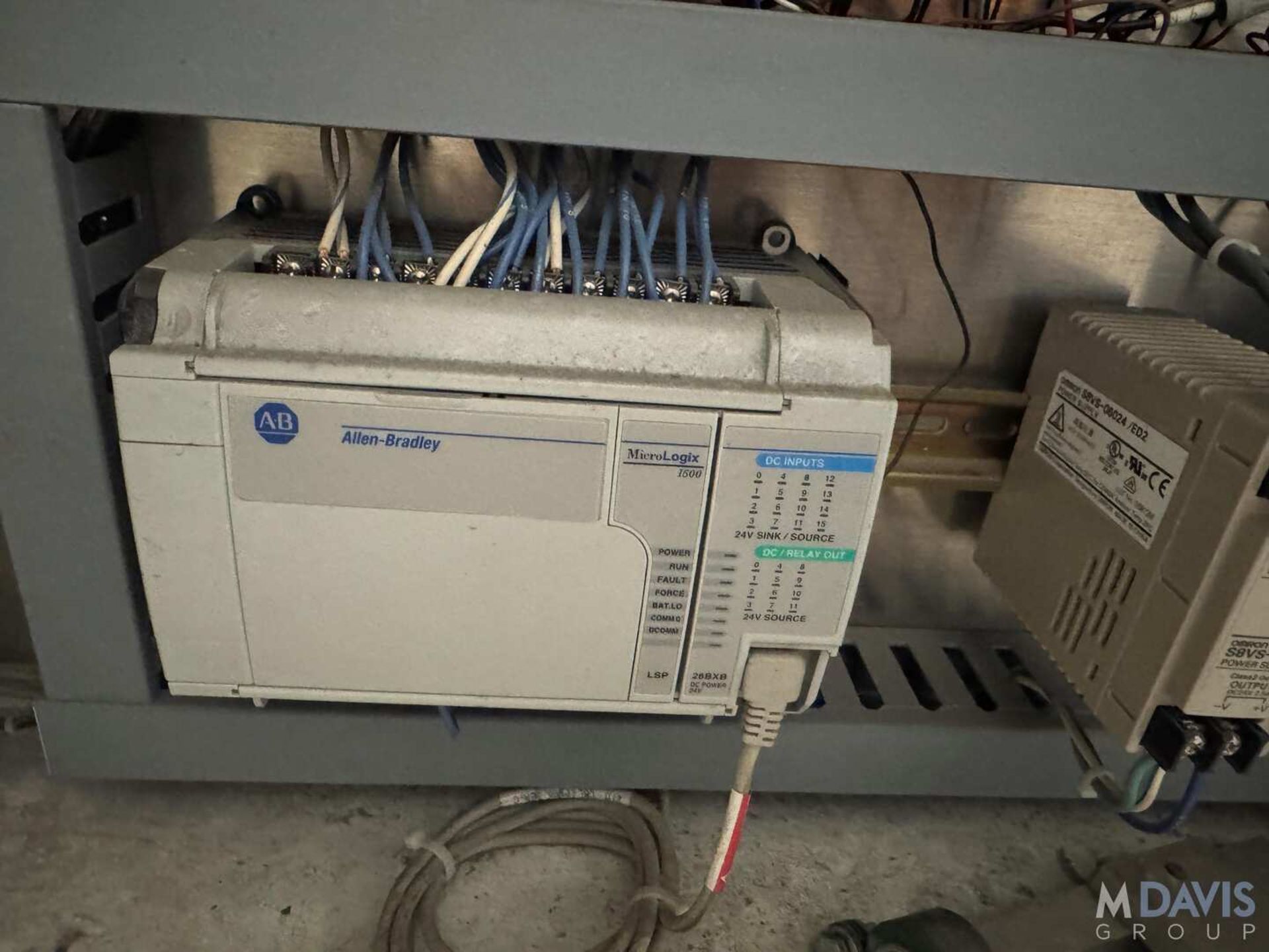 TEXWRAP L-BAR SEALER, MODEL 2219, S/N 02111, 1-PHASE, 60 HZ, 240/208 V, ALLEN BRADLEY MICROLOGIX CON - Image 9 of 10