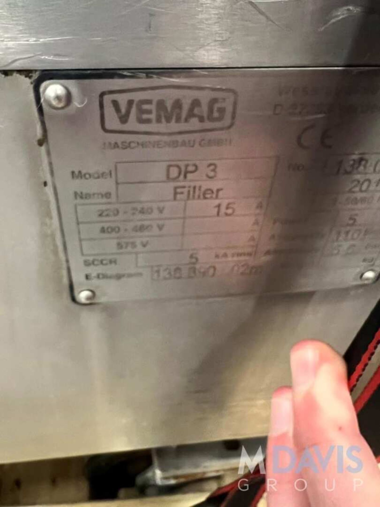 VEMAG VACUUM STUFFER (INVENTORY # ) (LOCATED @ MDG SHOWROOM - PITTSBURGH, PA) (RIGGING, HANDLING, - Image 6 of 9