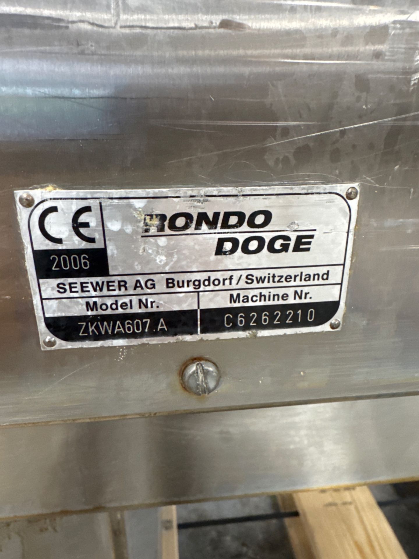 Rondo Dodge 25 W Dough Calibrator - Image 8 of 9