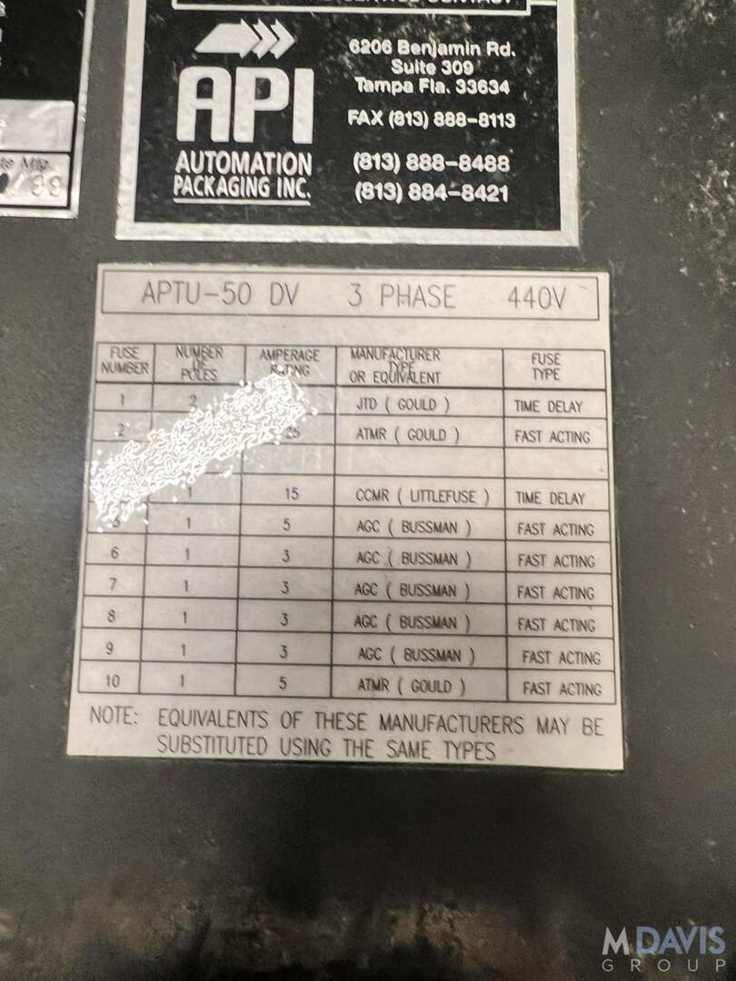 AUTOMATION PACKAGING INC API, MODEL APTU 50 DV-XI S/S HEAT SHRINK TUNNEL, S/N 829, APPROX. 18 IN. W - Image 9 of 13