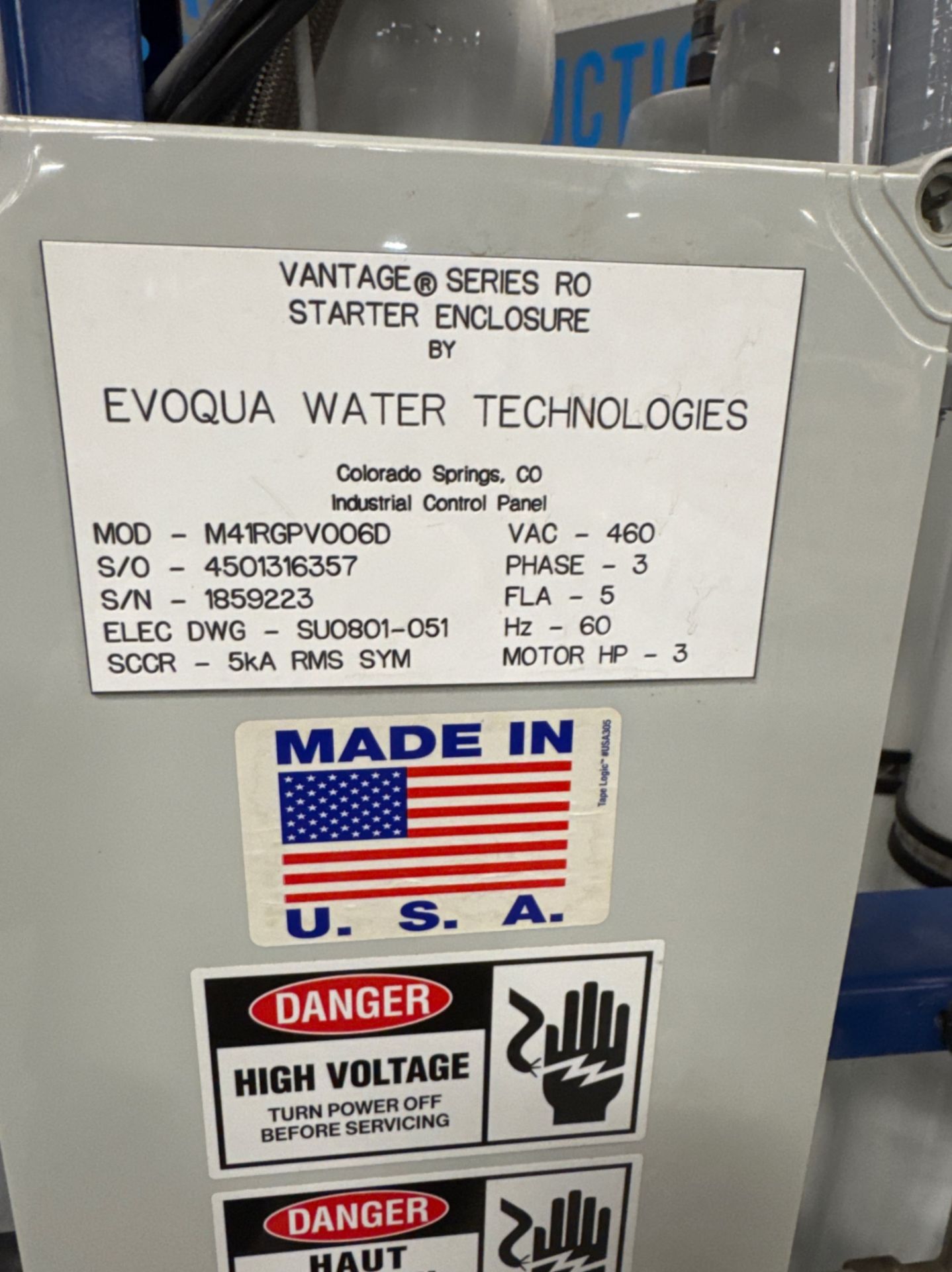 Evoqua Water Technologies Skid Mounted RO System - Image 10 of 10