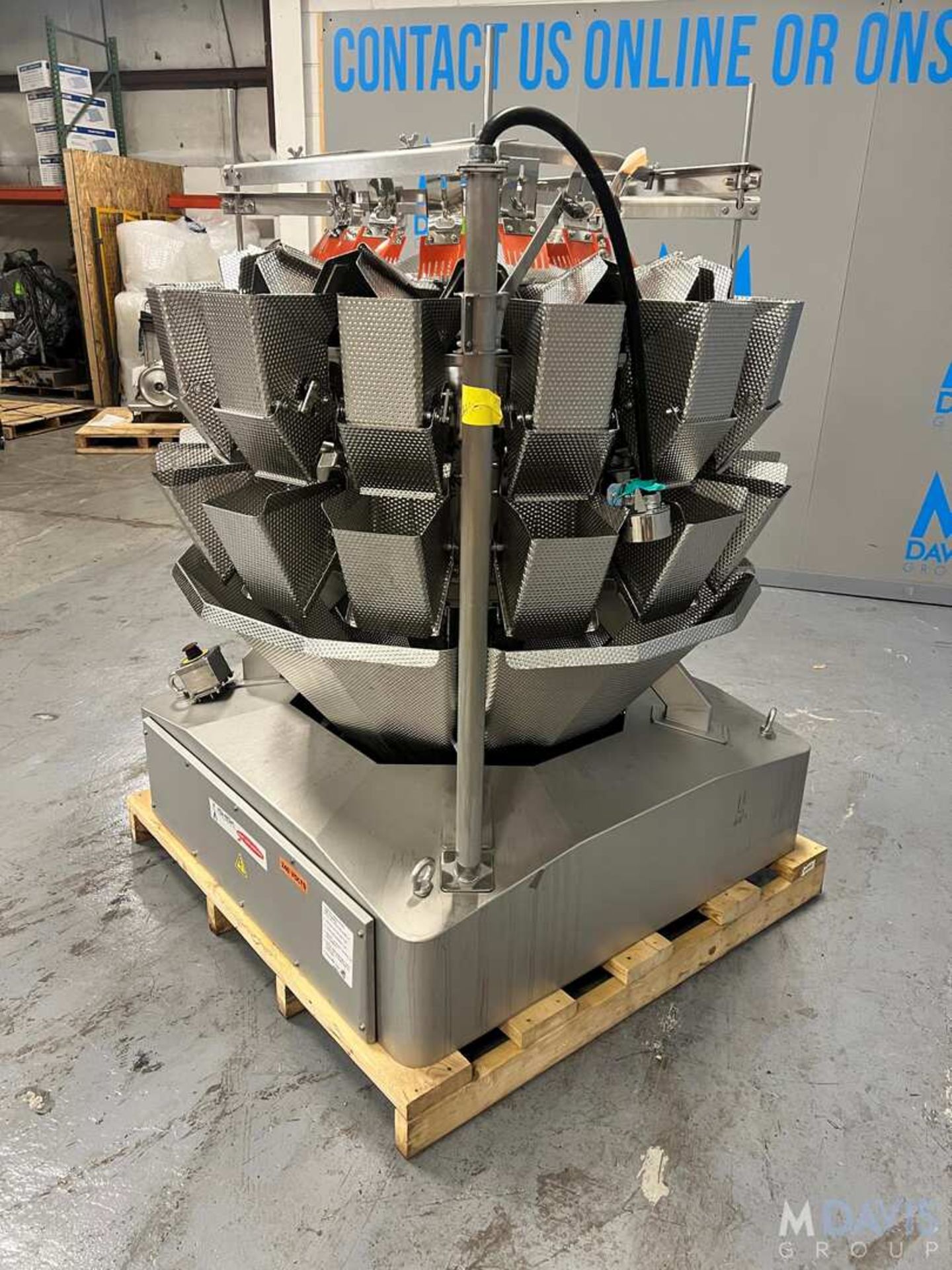 2014 ISHIDA 14-BUCKET ROTARY SCALE, S/N 200746301, MODEL CCW-RV-214W-1S/30-HORDER NUMBER 2013039423 - Image 20 of 23